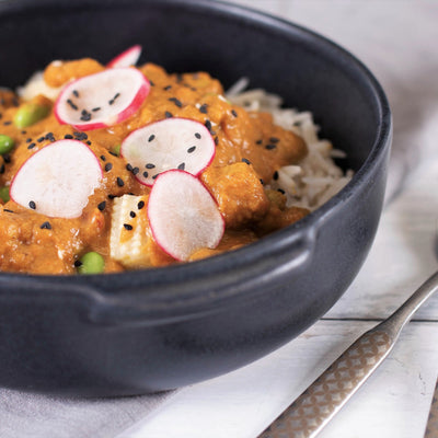 frozen cook food vegetable katsu curry