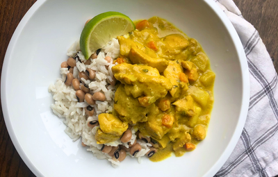 New Caribbean Chicken Curry